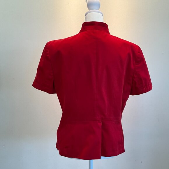 Worthington Stretch Top Red - Picture 3 of 5